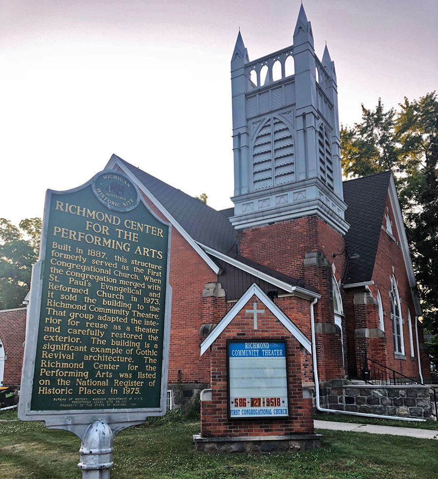 Richmond Community Theatre Building 